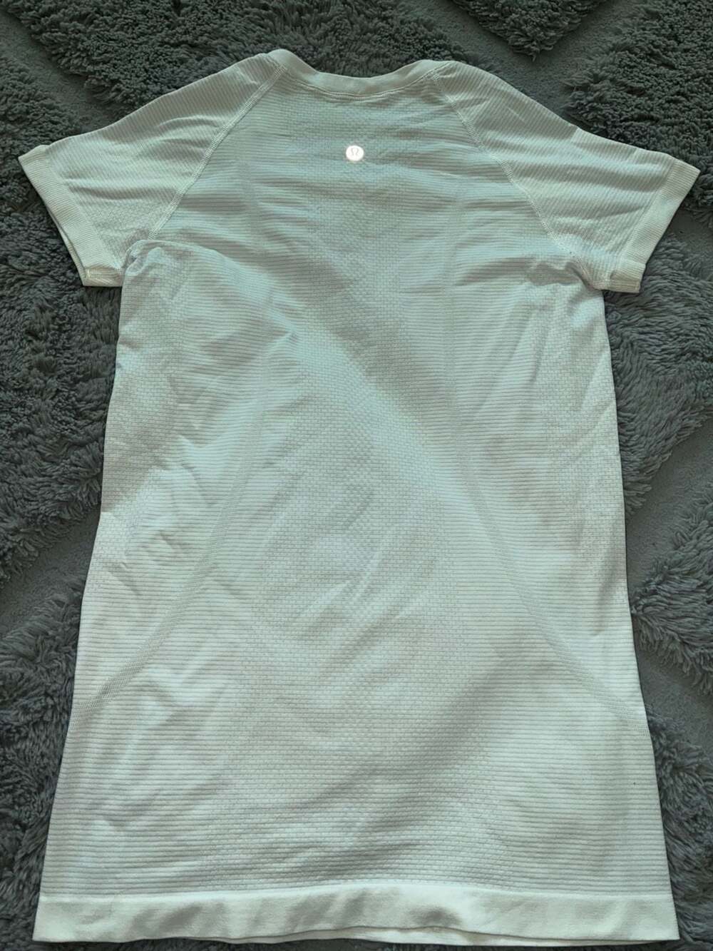 Lululemon Swiftly Tech Short Sleeve Shirt White Size 6
